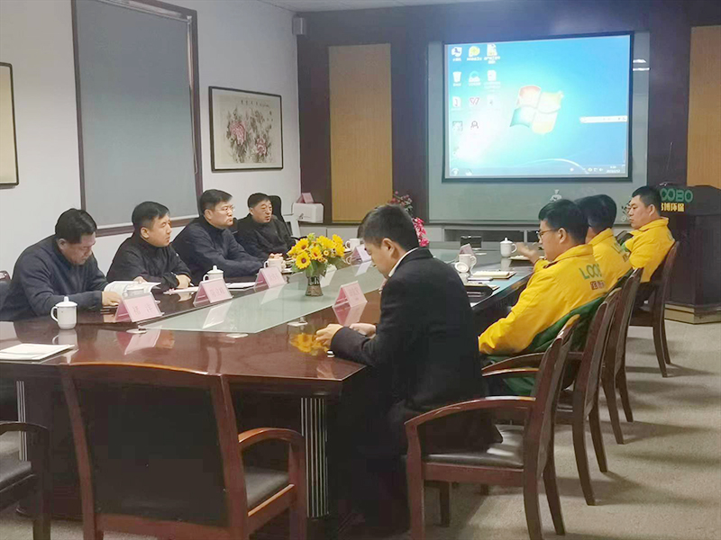 路博環(huán)保|輝南縣政府領導蒞臨我司考察交流